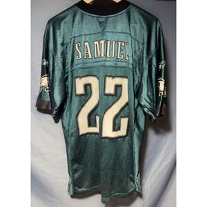 Asante Samuel #22 Philadelphia Eagles NFL Reebok Equipment Authentic Jersey M